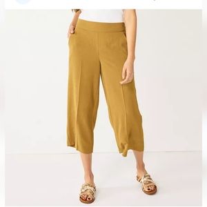Nine West wide leg crop pants 2x
